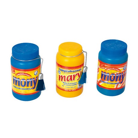 LIMPIA HORNOS MONY AZUL CON APLICADOR 470 GRS.