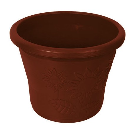 MACETA ITALIANA 10 TIPO BARRO