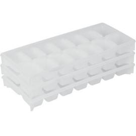 PAQ. CON 3 MOLDES HIELERA CUBOS