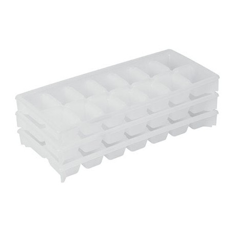 PAQ. CON 3 MOLDES HIELERA CUBOS