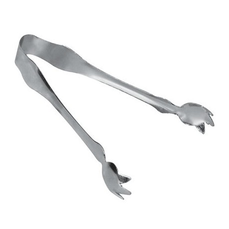 PINZA PARA HIELO CROMADA **