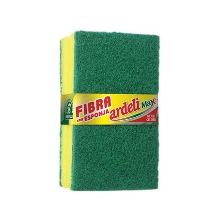 FIBRARDELI CON ESPONJA PAQ. CON 2 PZAS.