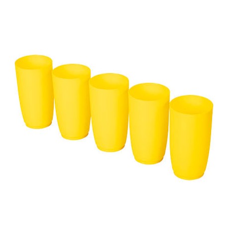 PAQ. DE 5 VASOS SPLASH