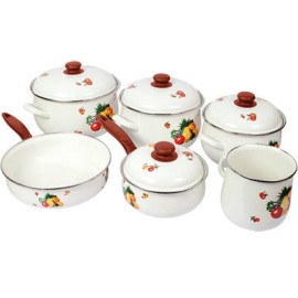 BATERIA FRUTAS 10 PZAS. PELTRE