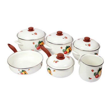 BATERIA FRUTAS 10 PZAS. PELTRE