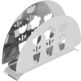 SERVILLETERO CALADO ACERO INOX.