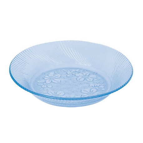 B (11-0868MB)-(476-0826) PLATO HONDO ROSAS MISTY BLUE
