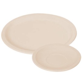 PLATO CAFETERO BEIGE 13.5 CM.