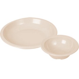 PLATO SOPERO BEIGE HONDO GRANDE 21 CM.