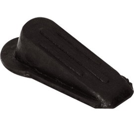 PAQ. DE 6 CUÑAS PARA PUERTA DE HULE NEGRO