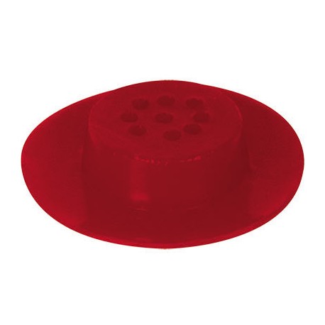 PAQ. DE 6 COLADERAS DE SOMBRERO PARA LAVABO VINIL
