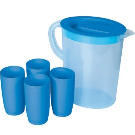 JGO. DE JARRA Y VASOS PRIMAVERA