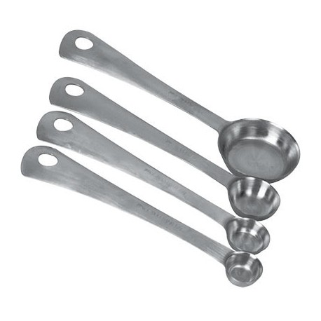 CUCHARAS DE MEDICION ACERO INOX.