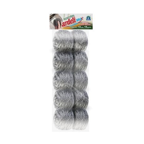 FIBRARDELI METALICA ESPIRAL 10 PZ. DE 15 G.