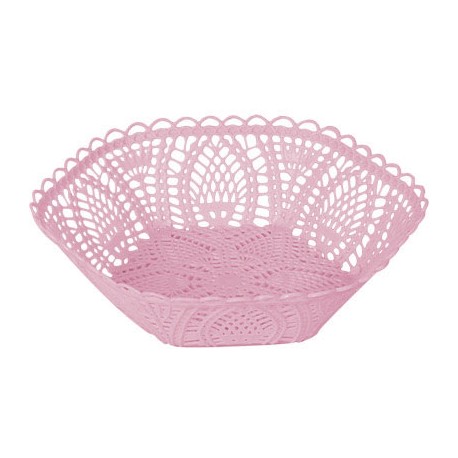 MINI PANERA CROCHET (ROSA)