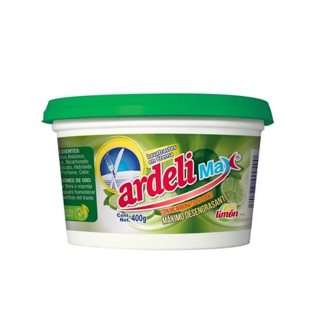 LAVATRASTES EN CREMA LIMON 400 GRS.