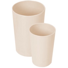 VASO BEIGE PARA AGUA 180 ML. CHICO
