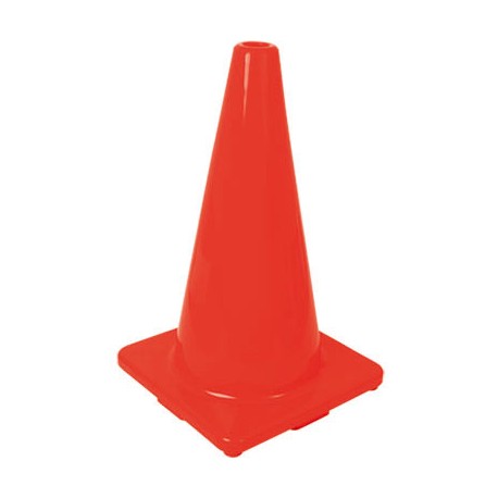 CONO DE 45 CM NARANJA FLEXIBLE CON REFLEJANTE