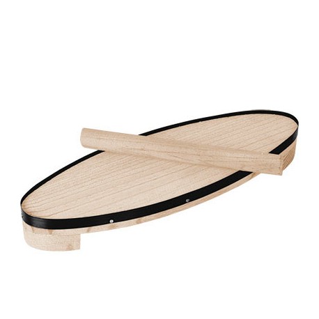 HUARACHE OVALADO 12 X 33 CM EXTRAGRANDE
