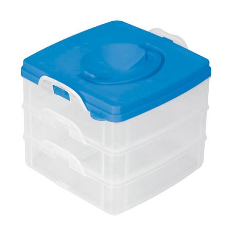 VIANDA MULTIUSOS 3 PZAS. CON TAPA