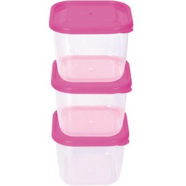JGO. DE 3 HERMETICO REUSABLE 1 LT. CON TAPA