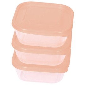 JGO. DE 3 HERMETICO REUSABLE 1/2 LT. CON TAPA