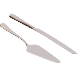 PALA Y CUCHILLO DE ACERO INOX.