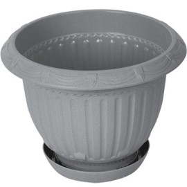 MACETA CLASICA MEDIANA CON PLATO