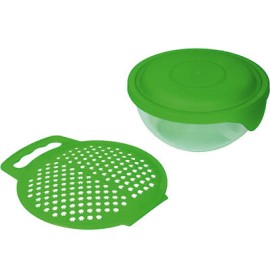 RALLADOR BAQUELITA CON RECIPIENTE Y TAPA