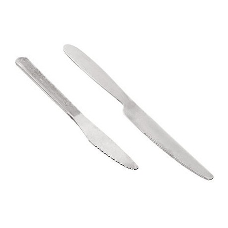 CUCHILLO MESA CASANDRA MOD.PLANO ACERO INOX.