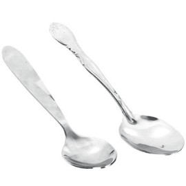 CUCHARA POSTRERA CASANDRA MOD. PLANA ACERO INOX.