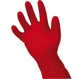 GUANTE ROJO AMBIDERM SATINADO GRANDE ( 9 )