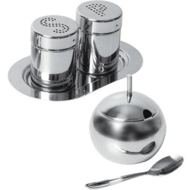 JGO. SALERO Y PIMENTERO SALERA ACERO INOX.
