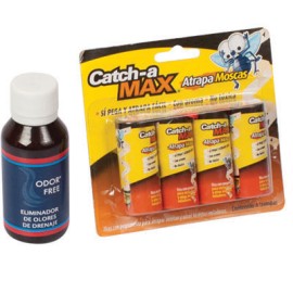 CATCH-A MAX CON 4 ATRAPA MOSCAS