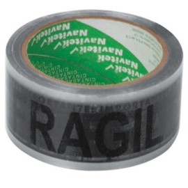 82754805000 CINTA IMPRESA FRAGIL 48 X 50 NATURAL MOD. 275