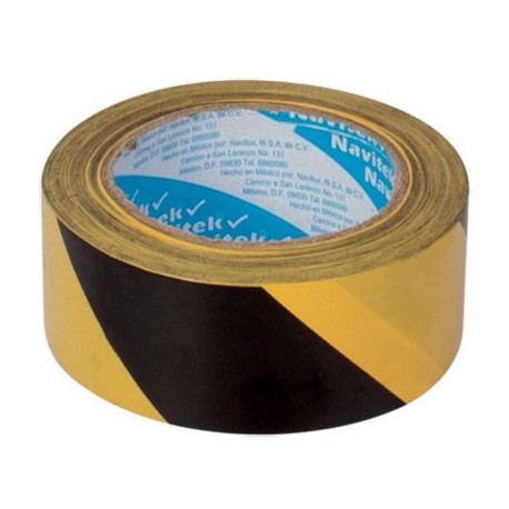 87554853385 CINTA PVC PARA MARCAJE DE AREA 48 X 33 AMA/NEGRO MOD. 755