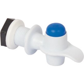 BTN-2 VALVULA BLANCA BOTON AZUL DE 3/4 (4023)