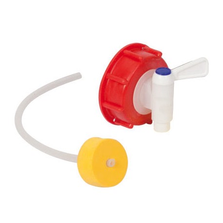 MV-10 VALVULA 1/2 VUELTA CHICA PARA GARRAFA CON TAPA DE 61 MM. (8250)