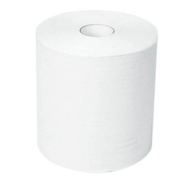 (TBC186) SOFT TOALLA EN ROLLO BLANCA 180 MTS.