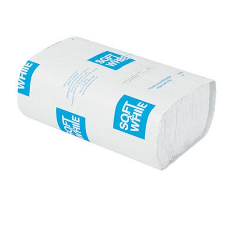 (TIS103 C-15) SOFT TOALLA INTERDOBLADA BLANCA 200 SERVICIOS