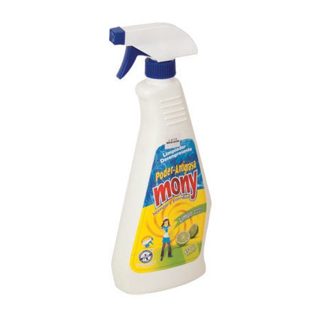 PODER ANTIGRASA MONY 650 ML. CON ATOMIZADOR