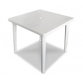 MESA BLANCA CUADRADA ALICA