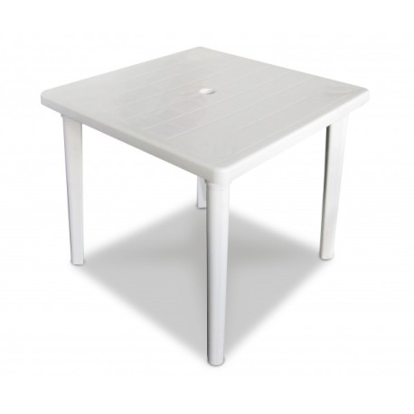 MESA BLANCA CUADRADA ALICA