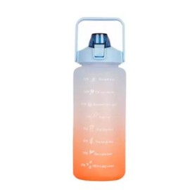 VASO MOTIVACIONAL CON STIKERS Y PEGATINAS DE SILICON 2 LTS.