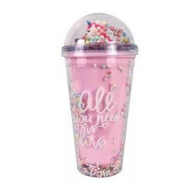 (BZ0322)(M298-1H-20) VASO KAWAII UNICORNIO