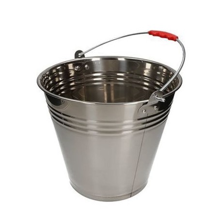 (200028)CUBETA 32 CM ACERO INOX.
