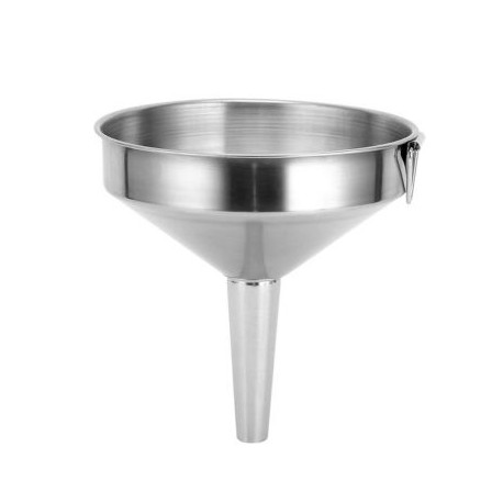 (AS-8851-3) EMBUDO GRANDE DE ACERO INOX.