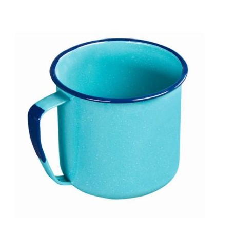 (AU-0119-16) POCILLO DE PELTRE AZUL 2000 ML.