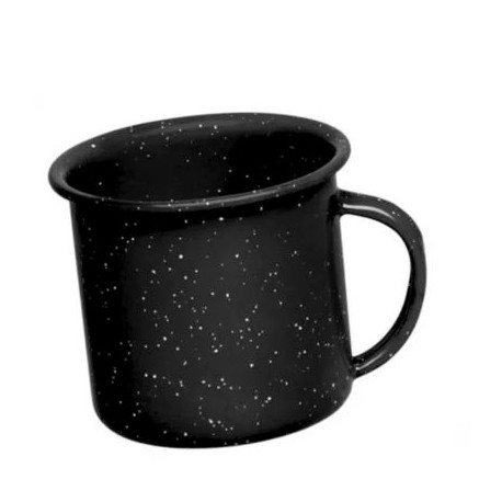 (AU-0121-12) POCILLO DE PELTRE NEGRO 1000 ML.