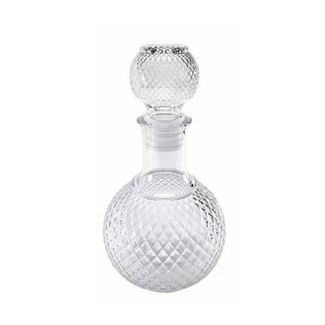 (AV-4317) BOTELLA DE VIDRIO LICORERA ESFERA